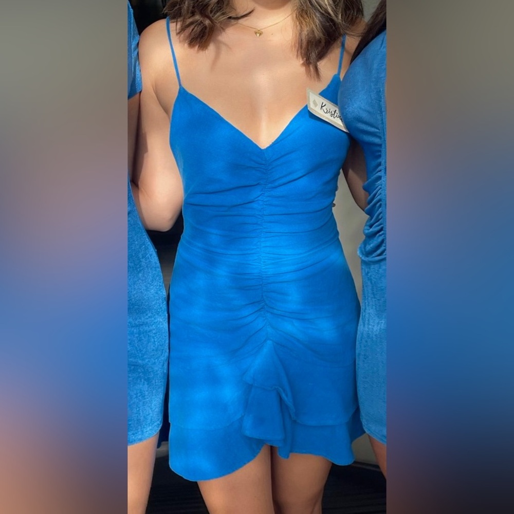 Cobalt Blue Zara Mini Dress